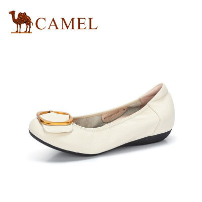 Camel CAMEL ladies casual commuter leather square buckle round head single shoes A91521632 white 35
Camel CAMEL ladies casual commuter leather square buckle round head single shoes A91521632 white 35