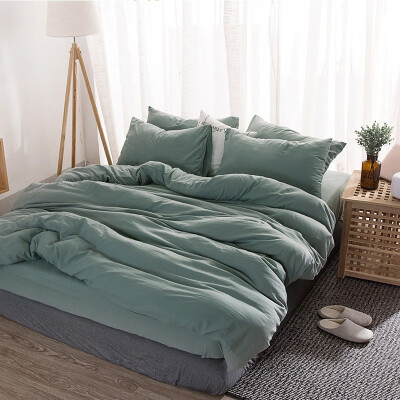 NeillieN Four sets of washed cotton products pure cotton gifts bedding pure cotton home textilesQuilt Cover Pillow Cover
NeillieN Four sets of washed cotton products pure cotton gifts bedding pure cotton home textilesQuilt Cover Pillow Cover