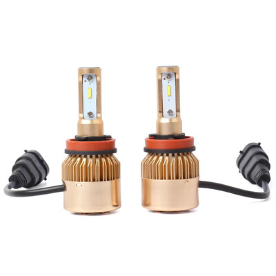 H9 S2-TX-G Enhanced Edition PRO 2PCS Led Cob LED Chip Car Headlamp 36W 6500K White Light 8000LM Car Bulb Fog Light Gold
H9 S2-TX-G Enhanced Edition PRO 2PCS Led Cob LED Chip Car Headlamp 36W 6500K White Light 8000LM Car Bulb Fog Light Gold