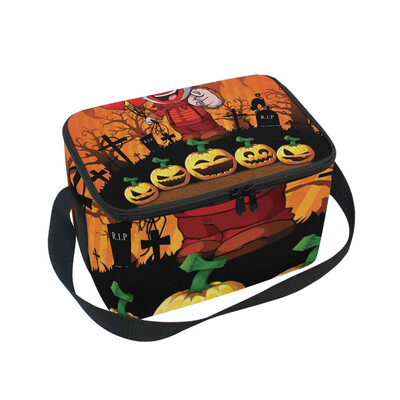 ALAZA Lunch Box Insulated Lunch Bag Large Cooler Poster Of Halloween With Clown Holding Baloons Tote Bag
ALAZA Lunch Box Insulated Lunch Bag Large Cooler Poster Of Halloween With Clown Holding Baloons Tote Bag