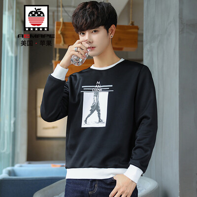 American apple AEMAPE long-sleeved T-shirt male 2019 spring new sweater mens fashion casual printing round neck Slim bottoming shirt clothes mens black 3XL
American apple AEMAPE long-sleeved T-shirt male 2019 spring new sweater mens fashion casual printing round neck Slim bottoming shirt clothes mens black 3XL