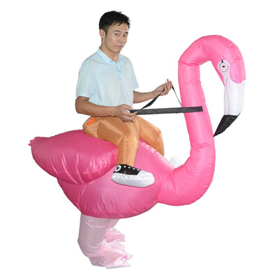 Flamingo Inflatable Costume Blow Up Inflatable Fancy Dress Cosplay Party Stage Performance Props for Audlts
Flamingo Inflatable Costume Blow Up Inflatable Fancy Dress Cosplay Party Stage Performance Props for Audlts