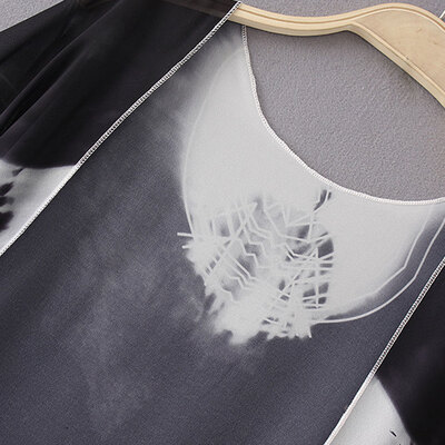 New Women Chiffon Kimono Cardigan Beach Cover Up Contrast Print Long Loose Casual Blouse Top WhiteBlueYellow
New Women Chiffon Kimono Cardigan Beach Cover Up Contrast Print Long Loose Casual Blouse Top WhiteBlueYellow