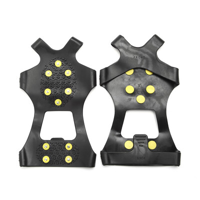 Snow Grippers for Shoes Ice Creepers Ice Traction Cleats Easy Over Anti-slip 10-stud Crampons Footwear 
Snow Grippers for Shoes Ice Creepers Ice Traction Cleats Easy Over Anti-slip 10-stud Crampons Footwear