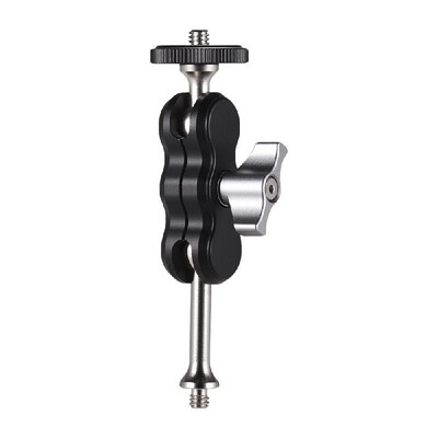 Multi-functional Aluminium Alloy Arm Mount Clamp Adapter CNC Processing Manufacturing with Dual Ballhead 14 Inch Screw for Camera
Multi-functional Aluminium Alloy Arm Mount Clamp Adapter CNC Processing Manufacturing with Dual Ballhead 14 Inch Screw for Camera