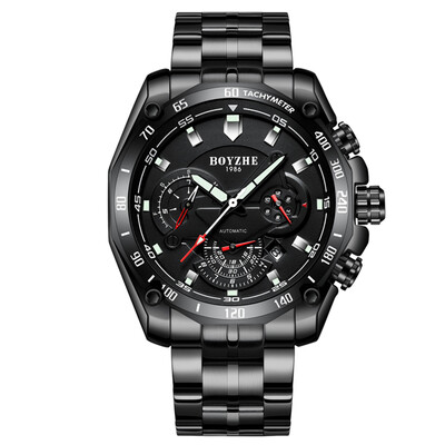 BOYZHE WL014 Business Men Automatic Mechanical Watch Stopwatch Chronograph Calendar Time Display Fashion Casual Luminous Hands 3AT
BOYZHE WL014 Business Men Automatic Mechanical Watch Stopwatch Chronograph Calendar Time Display Fashion Casual Luminous Hands 3AT
