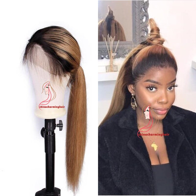 Brazilian virgin human hair Full lace wigs Silk straight Ombre 1b27 color Lace wigs for black women
Brazilian virgin human hair Full lace wigs Silk straight Ombre 1b27 color Lace wigs for black women