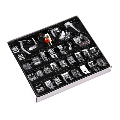 32pcs Multifunctional Professional Household Sewing Machine Presser Foot Kit Accessory Set for Brother Singer Juki Janome
32pcs Multifunctional Professional Household Sewing Machine Presser Foot Kit Accessory Set for Brother Singer Juki Janome
