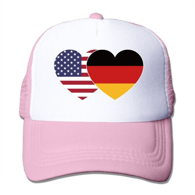Germany USA Flag Twin Heart Fashion Baseball Cap for Men&Women Adjustable Mesh Trucker Hat
Germany USA Flag Twin Heart Fashion Baseball Cap for Men&Women Adjustable Mesh Trucker Hat
