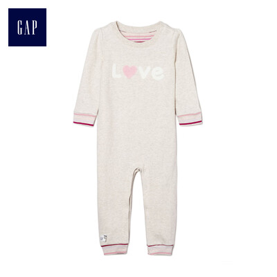 GAP flagship store baby girl cute pattern striped long-sleeved one-piece jumpsuit 395518 light beige 6-12M
GAP flagship store baby girl cute pattern striped long-sleeved one-piece jumpsuit 395518 light beige 6-12M