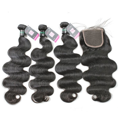 Superior Grade mix 3 bundles with 44 lace closure Brazilian Body wave Virgin Human hair extensions
Superior Grade mix 3 bundles with 44 lace closure Brazilian Body wave Virgin Human hair extensions
