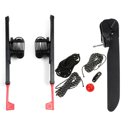 2Pcs Adjustable Locking Kayak Foot Braces Pedals with Tail Rudder Foot Control Direction Steering System Tool Kit
2Pcs Adjustable Locking Kayak Foot Braces Pedals with Tail Rudder Foot Control Direction Steering System Tool Kit