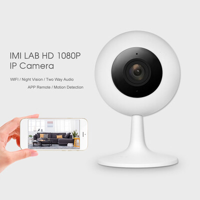 IMI LAB HD 1080P IP Camera WIFI Camera Support Infrared IR Night Vision Two Way Audio Phone APP Remote Monitoring Mini&Super-light
IMI LAB HD 1080P IP Camera WIFI Camera Support Infrared IR Night Vision Two Way Audio Phone APP Remote Monitoring Mini&Super-light
