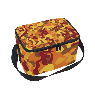 ALAZA Insulated Lunch Box Autumn Camouflage Lunch Bag for Men Women Portable Tote Bag Cooler Bag
ALAZA Insulated Lunch Box Autumn Camouflage Lunch Bag for Men Women Portable Tote Bag Cooler Bag