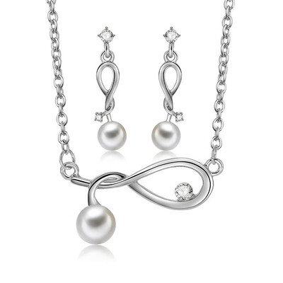 Fashion Alloy Jewelry Set Embedded Diamond Twisted Necklace Earrings Women Clothes Accessory
Fashion Alloy Jewelry Set Embedded Diamond Twisted Necklace Earrings Women Clothes Accessory