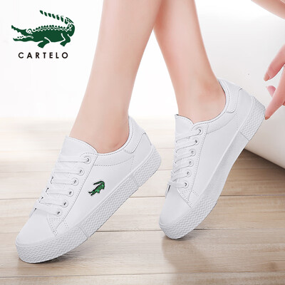 Cartier crocodile casual white shoes female simple tie thick bottom wild sports students low help 0128 white 38
Cartier crocodile casual white shoes female simple tie thick bottom wild sports students low help 0128 white 38