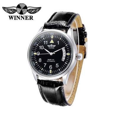 WINNER Semi Automatic Mechanical Watch High Quality Water Resistant Hand-winding Analog Unisex Wristwatch with Arabic Hour Markers
WINNER Semi Automatic Mechanical Watch High Quality Water Resistant Hand-winding Analog Unisex Wristwatch with Arabic Hour Markers