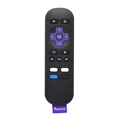 Streaming Media Player Remote Control Wireless IR Smart Controller Replacement for Roku 1 2 3 4 LT HD XD Black
Streaming Media Player Remote Control Wireless IR Smart Controller Replacement for Roku 1 2 3 4 LT HD XD Black