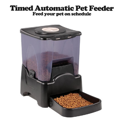 Automatic Pet Feeder 10L Dog Food Dispenser Food Bowl for Cats&Dogs Voice Recorder Time Programmable
Automatic Pet Feeder 10L Dog Food Dispenser Food Bowl for Cats&Dogs Voice Recorder Time Programmable