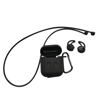 4in1 Silicone Case Cover Earphones Pouch Anti-lost Wireless Earphone Case for AirPods Carabiner Cover
4in1 Silicone Case Cover Earphones Pouch Anti-lost Wireless Earphone Case for AirPods Carabiner Cover