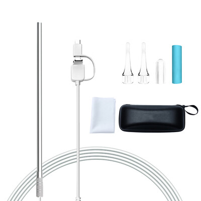 3-in-1 USB Ear Cleaning Earpick Endoscope LED Light Multifunctional Borescope Inspection Camera 03MP Visual Ear Spoon Health Care
3-in-1 USB Ear Cleaning Earpick Endoscope LED Light Multifunctional Borescope Inspection Camera 03MP Visual Ear Spoon Health Care