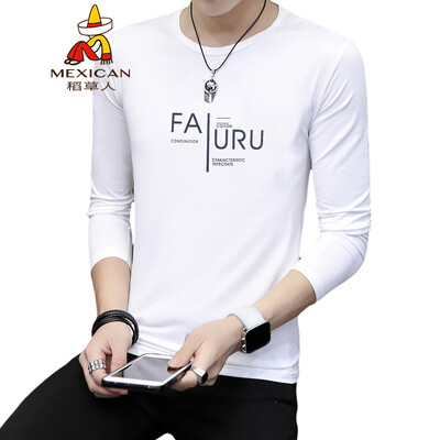 Scarecrow MEXICAN long-sleeved T-shirt male Korean version 2019 spring new round neck personality Slim fashion print comfortable trend bottoming shirt t-shirt shirt mens white
Scarecrow MEXICAN long-sleeved T-shirt male Korean version 2019 spring new round neck personality Slim fashion print comfortable trend bottoming shirt t-shirt shirt mens white