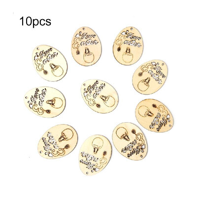 10pcs Wooden Easter Eggs Hanging Ornaments Pendant Crafts with Rope DIY Wood Egg Slices for Home Party Decorations
10pcs Wooden Easter Eggs Hanging Ornaments Pendant Crafts with Rope DIY Wood Egg Slices for Home Party Decorations