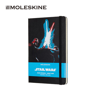 MOLESKINE Star Wars notebook business office stationery creative notebook light sword confrontation hard surface large horizontal notebook 3488
MOLESKINE Star Wars notebook business office stationery creative notebook light sword confrontation hard surface large horizontal notebook 3488