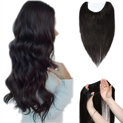 16"18"20"22" One Piece Straight Remy Human Hair Miracle Secret Invisible Wire Hair Extensions No Clip No Glue 1pcs
16"18"20"22" One Piece Straight Remy Human Hair Miracle Secret Invisible Wire Hair Extensions No Clip No Glue 1pcs