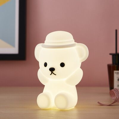 Teddy Bear Collection pinch light creative night light atmosphere night light pat light color silica gel
Teddy Bear Collection pinch light creative night light atmosphere night light pat light color silica gel