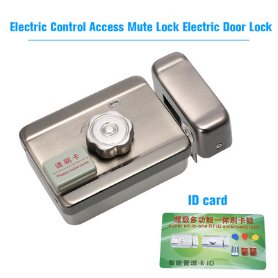 Electric Control Access Mute Lock Electric Door Lock With Remote Controller&ID Card For Doorbell Intercom Access Control Secur
Electric Control Access Mute Lock Electric Door Lock With Remote Controller&ID Card For Doorbell Intercom Access Control Secur