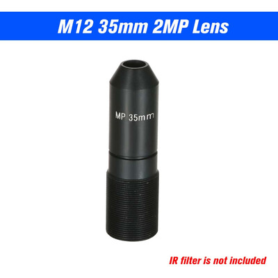 HD 20 Megapixel 35mm Pinhole Lens without IR Filter for Action Cameras M12 Mount Image Format 127" Aperture F16 Viewing Angle
HD 20 Megapixel 35mm Pinhole Lens without IR Filter for Action Cameras M12 Mount Image Format 127" Aperture F16 Viewing Angle
