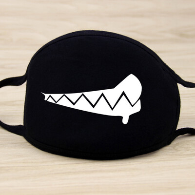 Fashion Cool Teeth Pattern Cotton Face Masks Anti Dust Mouth Mask Washable Mouth Cover Black for Man Woman
Fashion Cool Teeth Pattern Cotton Face Masks Anti Dust Mouth Mask Washable Mouth Cover Black for Man Woman