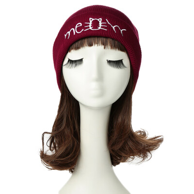 Unisex Women Men Knitted Beanie MEOW Baggy Slouchy Cool Hip Hop Outdoor Sport Warm Winter Hat
Unisex Women Men Knitted Beanie MEOW Baggy Slouchy Cool Hip Hop Outdoor Sport Warm Winter Hat