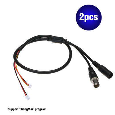 2PCSLot 60cm 5 Pin Analog BNC Video Cable Power Lead Wire F Video & DC Jack Female Cord for Analog CCTV AHD TVI CVI CVBS Camera
2PCSLot 60cm 5 Pin Analog BNC Video Cable Power Lead Wire F Video & DC Jack Female Cord for Analog CCTV AHD TVI CVI CVBS Camera