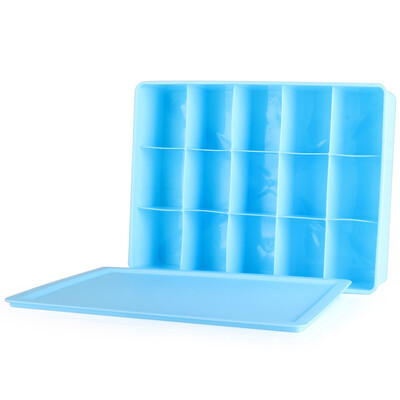 15 Lattice Plastic Grids Storage Box with Lid Makeup Jewelry Box for Home Supplies
15 Lattice Plastic Grids Storage Box with Lid Makeup Jewelry Box for Home Supplies