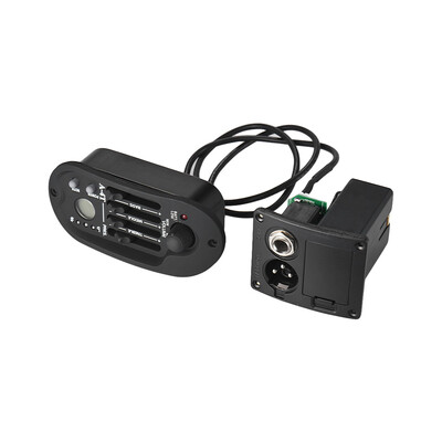 Acoustic Guitar 4-Band EQ Equalizer Tone Volume Amplifier Preamp Piezo Pickup with LCD Display
Acoustic Guitar 4-Band EQ Equalizer Tone Volume Amplifier Preamp Piezo Pickup with LCD Display