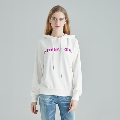 Intercrew sweater female loose 2019 spring new solid color casual loose version letter printing cotton sweater female hooded ICT1TH54A white 95L
Intercrew sweater female loose 2019 spring new solid color casual loose version letter printing cotton sweater female hooded ICT1TH54A white 95L