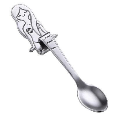 Cute Mermaid Spoon 304 Stainless Steel Teaspoon Long Handle Coffee Spoons Sugar Dessert Appetizer Seasoning Bistro Flatware Hangin
Cute Mermaid Spoon 304 Stainless Steel Teaspoon Long Handle Coffee Spoons Sugar Dessert Appetizer Seasoning Bistro Flatware Hangin