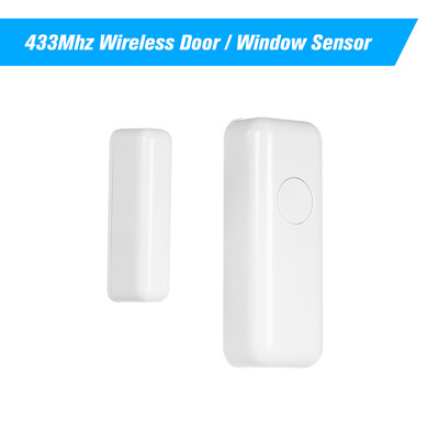 433Mhz Wireless Door Window Sensor Door Intrusion Detector Compatible with 433Mhz IP Camera Home Security Alarm
433Mhz Wireless Door Window Sensor Door Intrusion Detector Compatible with 433Mhz IP Camera Home Security Alarm