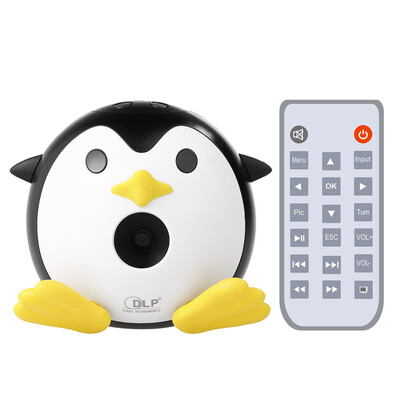Q1 Mini DLP Penguin Projector 1080P Beamer 400 Lumen Portable for Home Theater Conference Business
Q1 Mini DLP Penguin Projector 1080P Beamer 400 Lumen Portable for Home Theater Conference Business