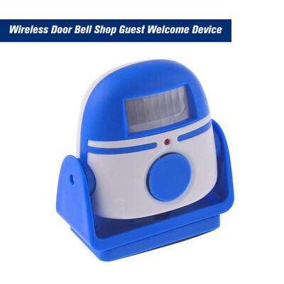 Wireless Door Bell Shop Guest Welcome Device Infrared Motion Sensor Home Anti-theft Alarm
Wireless Door Bell Shop Guest Welcome Device Infrared Motion Sensor Home Anti-theft Alarm