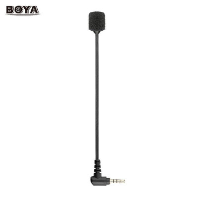 BOYA BY-UM4 Portable Omni-directional Condenser Microphone Mini Flexible Microphone with 35mm TRRS Connector for iOS Android iPho
BOYA BY-UM4 Portable Omni-directional Condenser Microphone Mini Flexible Microphone with 35mm TRRS Connector for iOS Android iPho