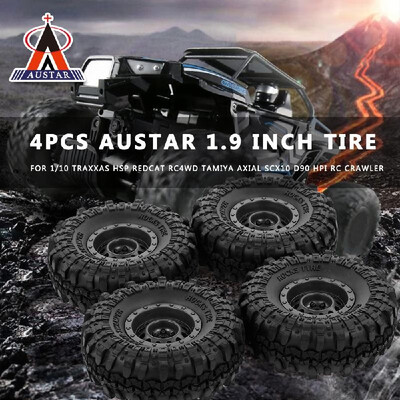 4pcs AUSTAR 110mm 19 Inch Rim Rubber Tyre Tire Wheel for 110 RC Car Traxxas HSP Redcat RC4WD Tamiya Axial SCX10 D90 HPI RC Rock
4pcs AUSTAR 110mm 19 Inch Rim Rubber Tyre Tire Wheel for 110 RC Car Traxxas HSP Redcat RC4WD Tamiya Axial SCX10 D90 HPI RC Rock