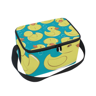 ALAZA Yellow Rubber Duck Lunch Box Insulated Lunch Bag Large Cooler Tote Bagfor Kids Men Women
ALAZA Yellow Rubber Duck Lunch Box Insulated Lunch Bag Large Cooler Tote Bagfor Kids Men Women
