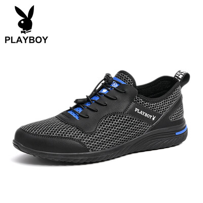 Playboy PLAYBOY Korean version of lightweight casual sports shoes mens mesh breathable DS83093 black 41
Playboy PLAYBOY Korean version of lightweight casual sports shoes mens mesh breathable DS83093 black 41