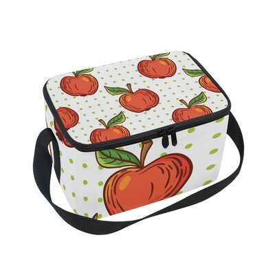 ALAZA Apple Pattern Lunch Box Insulated Lunch Bag Large Cooler Tote Bagfor Men Women
ALAZA Apple Pattern Lunch Box Insulated Lunch Bag Large Cooler Tote Bagfor Men Women