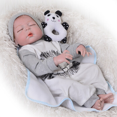 Lifelike 23 57cm Sleeping Reborn Baby Girl Doll Full Silicone Body Simulation Doll Toy For Sale Kid Birthday Gift Bedtime Play
Lifelike 23 57cm Sleeping Reborn Baby Girl Doll Full Silicone Body Simulation Doll Toy For Sale Kid Birthday Gift Bedtime Play