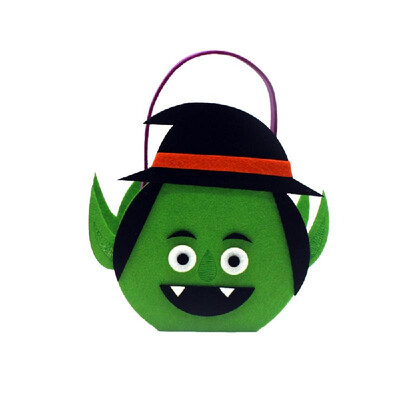 Halloween Non-Woven Candy Bag Trick or Treat Kids Candy Bucket with Handle Halloween Party Costumes Supplies Decoration--Ghost
Halloween Non-Woven Candy Bag Trick or Treat Kids Candy Bucket with Handle Halloween Party Costumes Supplies Decoration--Ghost