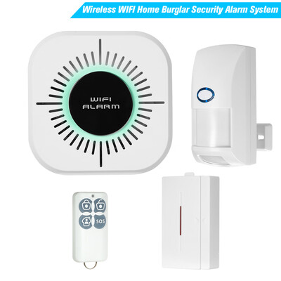 Wireless WIFI Home Burglar Security Alarm System 25KG Pet Immune PIR Motion Sensor Detector Kit Smart Phone App Remote Control 433
Wireless WIFI Home Burglar Security Alarm System 25KG Pet Immune PIR Motion Sensor Detector Kit Smart Phone App Remote Control 433